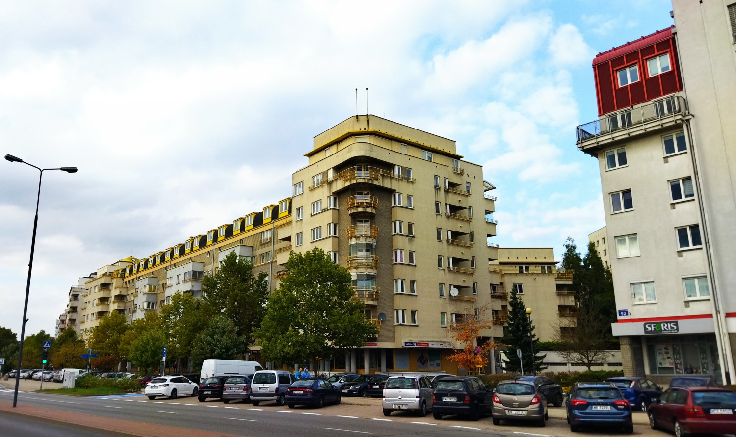 Zdjęcie architektury budynku Budynki mieszkalno-usługowe